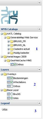 Bandeau gauche anoté